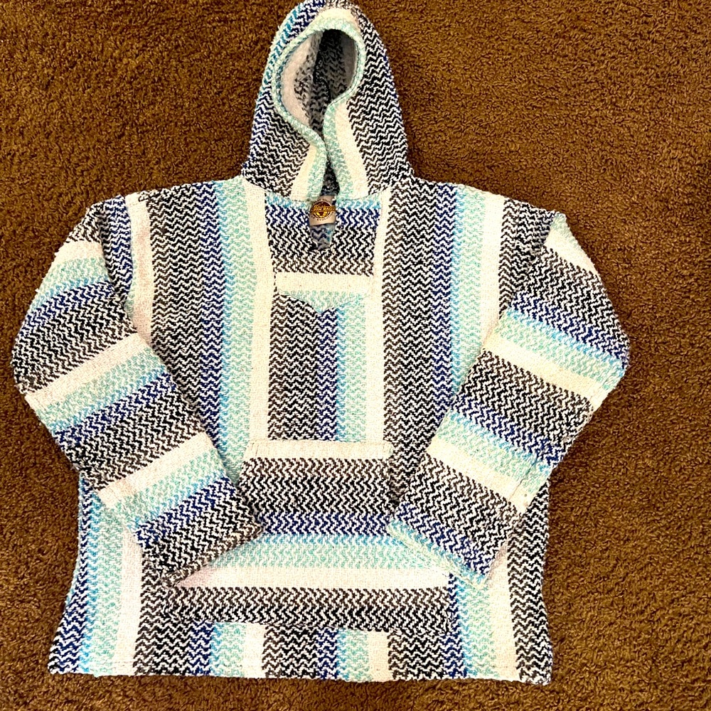 Earth Ragz Mexican Hooded Baja